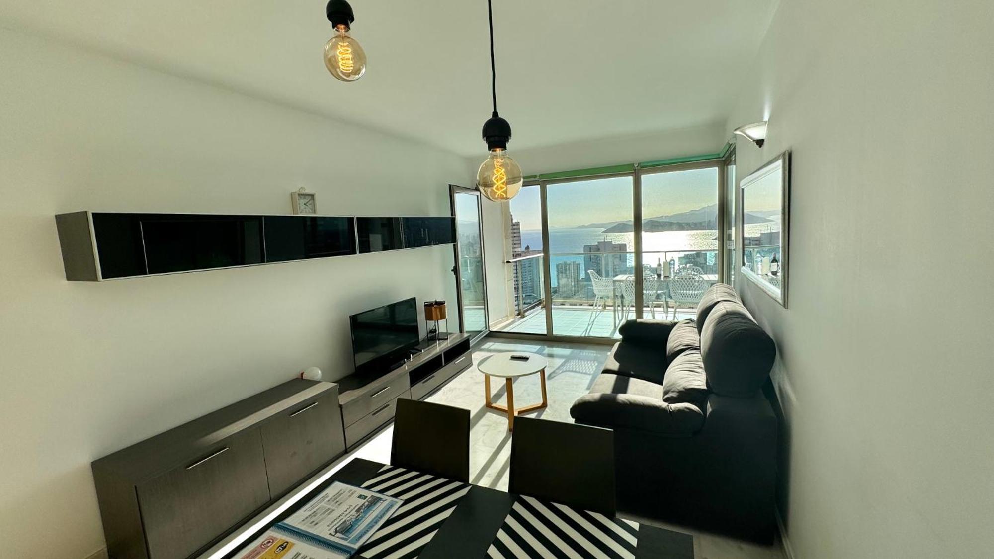 Highrise Apartment With Stunning Views From Private Balcony 85 Μπένιντορμ Εξωτερικό φωτογραφία